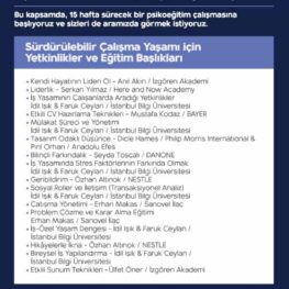 Bilgi Üniversitesi Tbemark iş birliği bipolar